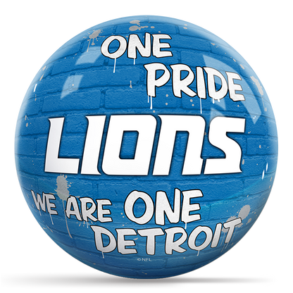NFL - Detroit Lions OTB Grafitti Bowling Ball
