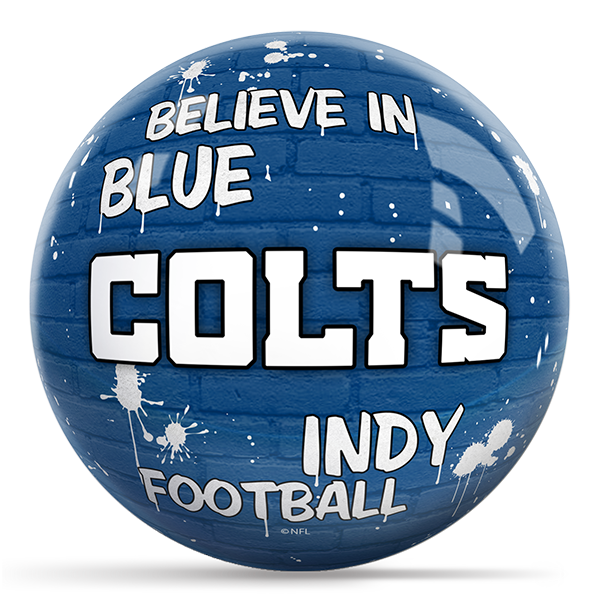 NFL - Indianapolis Colts OTB Grafitti Bowling Ball