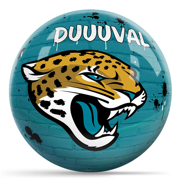 NFL - Jacksonville Jaguars OTB Grafitti Bowling Ball