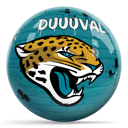 NFL - Jacksonville Jaguars OTB Grafitti Bowling Ball