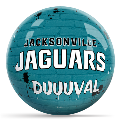NFL - Jacksonville Jaguars OTB Grafitti Bowling Ball