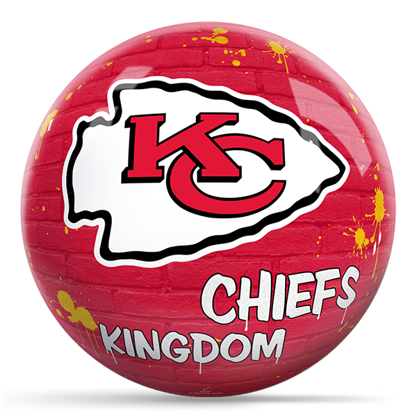 NFL - Kansas City Chiefs OTB Grafitti Bowling Ball