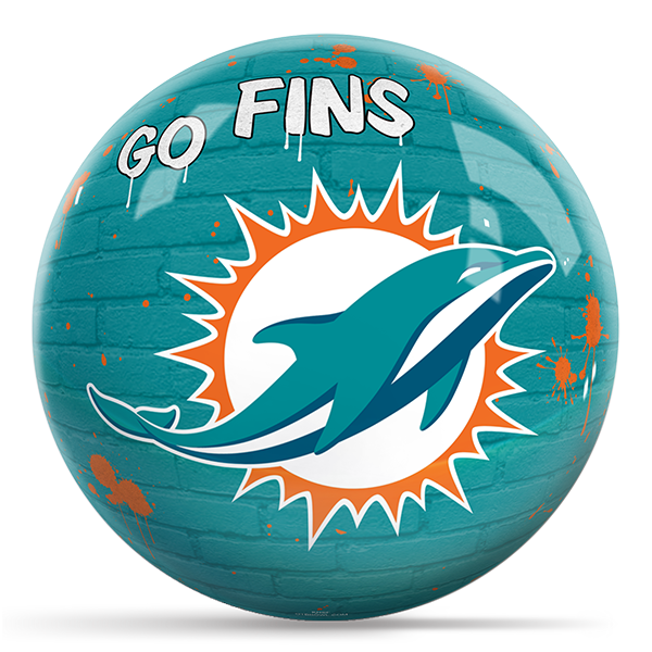 NFL - Miami Dolphins OTB Grafitti Bowling Ball