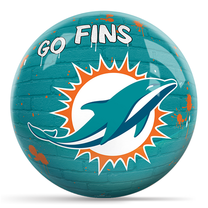 NFL - Miami Dolphins OTB Grafitti Bowling Ball