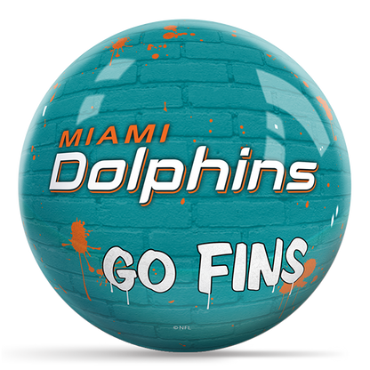 NFL - Miami Dolphins OTB Grafitti Bowling Ball
