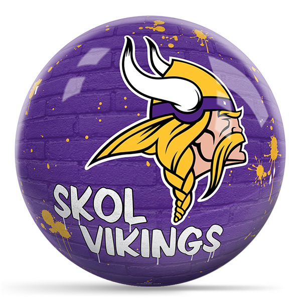 NFL - Minnesota Vikings OTB Grafitti Bowling Ball