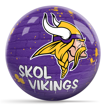 NFL - Minnesota Vikings OTB Grafitti Bowling Ball