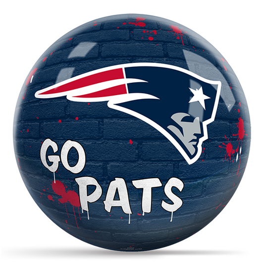 NFL - New England Patriots OTB Grafitti Bowling Ball