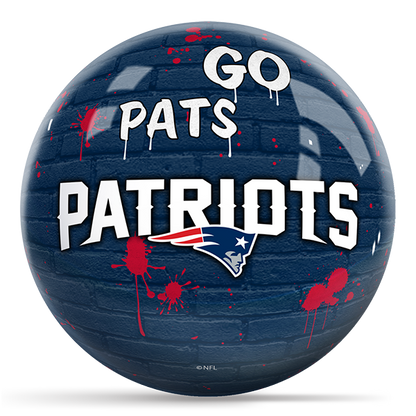 NFL - New England Patriots OTB Grafitti Bowling Ball