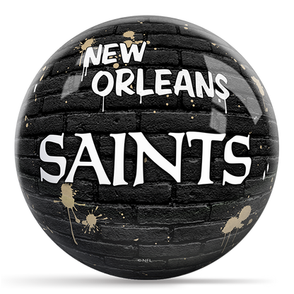 NFL - New Orleans Saints OTB Grafitti Bowling Ball
