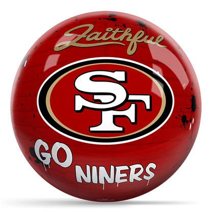 NFL - San Francisco 49ers OTB Grafitti Bowling Ball