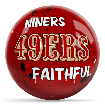 NFL - San Francisco 49ers OTB Grafitti Bowling Ball