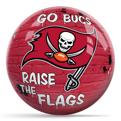 NFL - Tampa Bay Buccaneers OTB Grafitti Bowling Ball