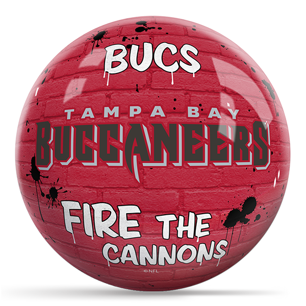 NFL - Tampa Bay Buccaneers OTB Grafitti Bowling Ball