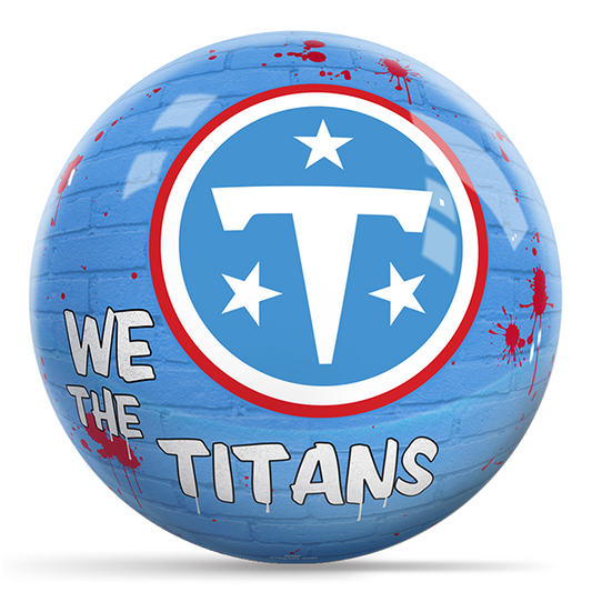 NFL - Tennessee Titans OTB Grafitti Bowling Ball