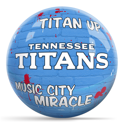 NFL - Tennessee Titans OTB Grafitti Bowling Ball
