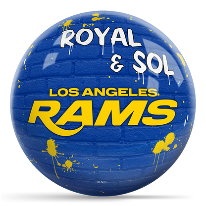 NFL - Los Angeles Rams OTB Grafitti Bowling Ball