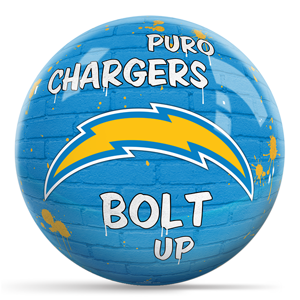 NFL - Los Angeles Chargers OTB Grafitti Bowling Ball