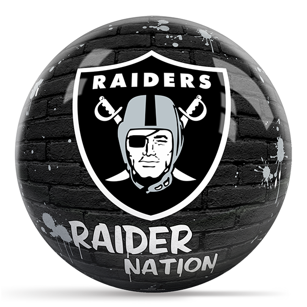 NFL - Las Vegas Raiders OTB Grafitti Bowling Ball