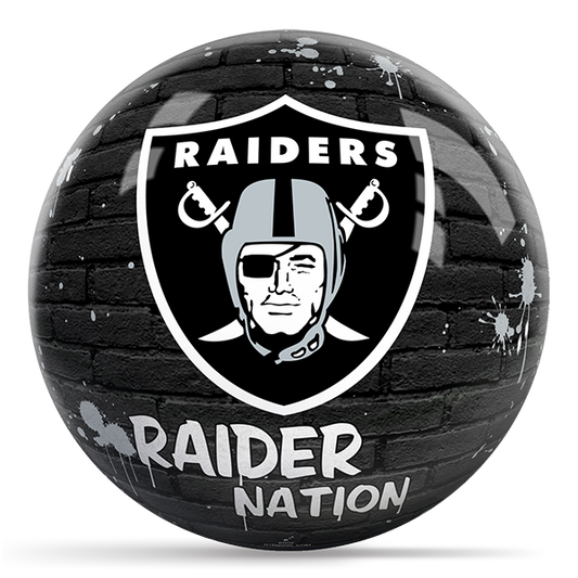 NFL - Las Vegas Raiders OTB Grafitti Bowling Ball