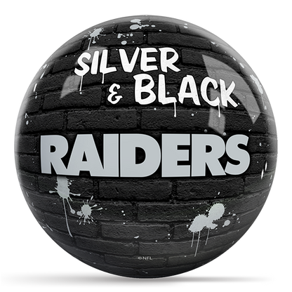 NFL - Las Vegas Raiders OTB Grafitti Bowling Ball