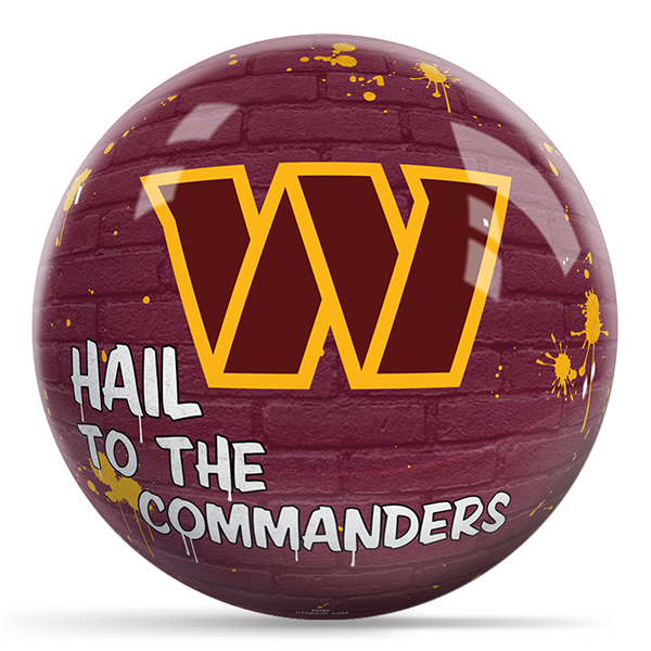 NFL - Washington Commanders OTB Grafitti Bowling Ball