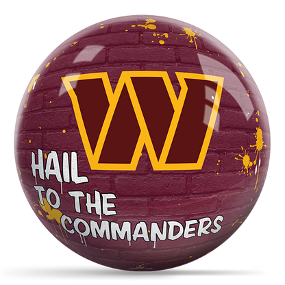 NFL - Washington Commanders OTB Grafitti Bowling Ball