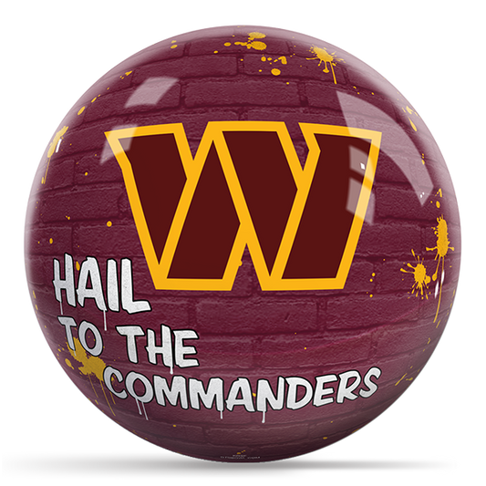 NFL - Washington Commanders OTB Grafitti Bowling Ball