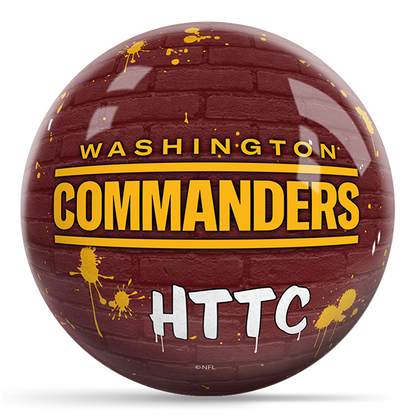 NFL - Washington Commanders OTB Grafitti Bowling Ball