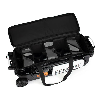 Genesis Sleek Gloss Triple Roller - White/Black