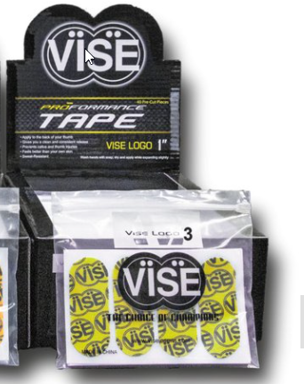 Vise Pre-Cut Logo Tape #3 Yellow