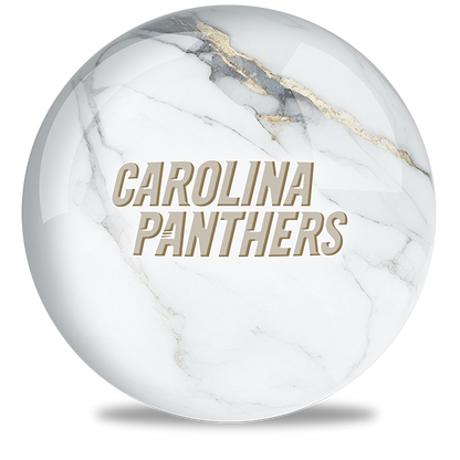 NFL - Carolina Panthers OTB Marble Bowling Ball