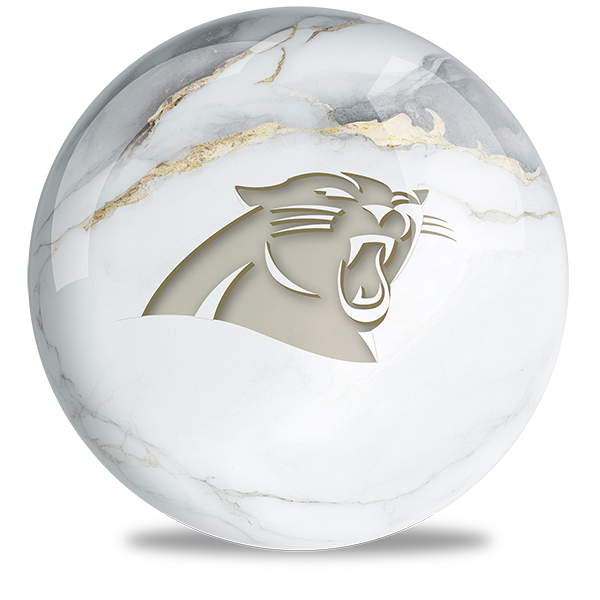 NFL - Carolina Panthers OTB Marble Bowling Ball