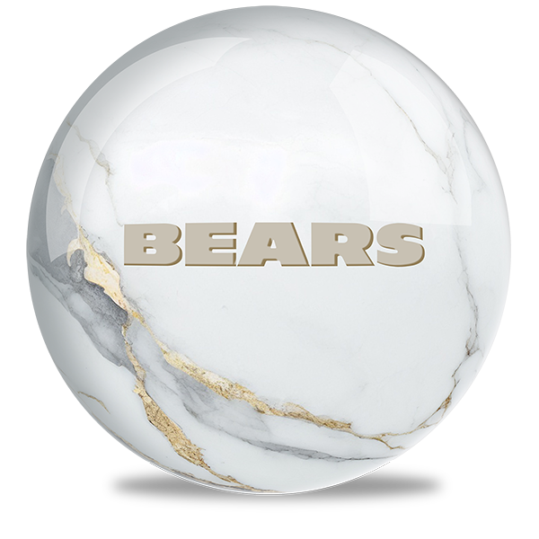 NFL - Chicago Bears OTB Marble Bowling Ball