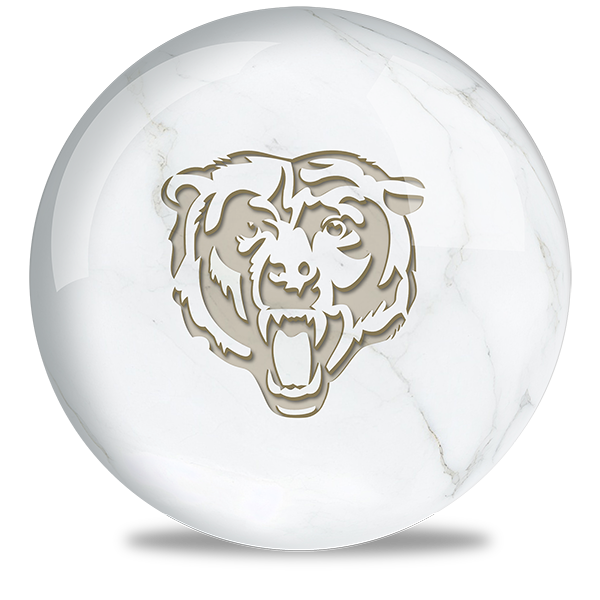 NFL - Chicago Bears OTB Marble Bowling Ball