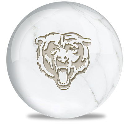 NFL - Chicago Bears OTB Marble Bowling Ball