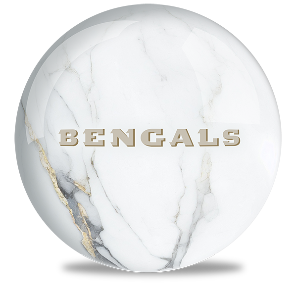 NFL - Cincinnati Bengals OTB Marble Bowling Ball