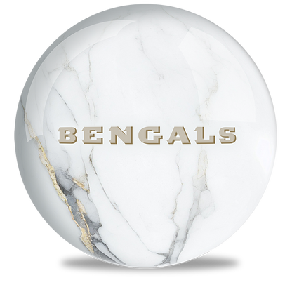 NFL - Cincinnati Bengals OTB Marble Bowling Ball