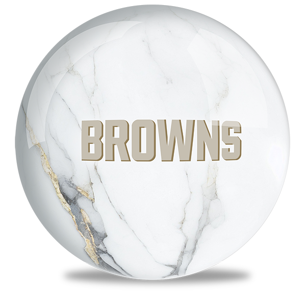 NFL - Cleveland Browns OTB Marble Bowling Ball