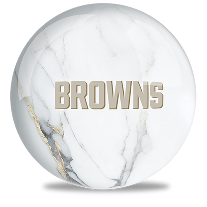 NFL - Cleveland Browns OTB Marble Bowling Ball