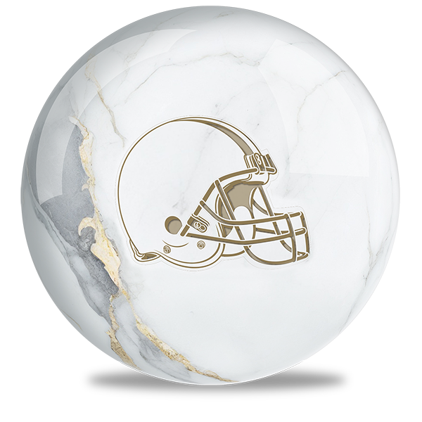 NFL - Cleveland Browns OTB Marble Bowling Ball