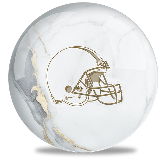 NFL - Cleveland Browns OTB Marble Bowling Ball