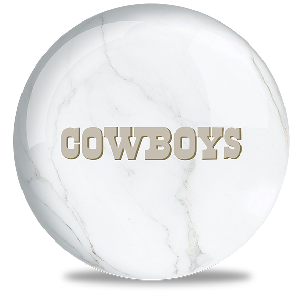 NFL - Dallas Cowboys OTB Marble Bowling Ball