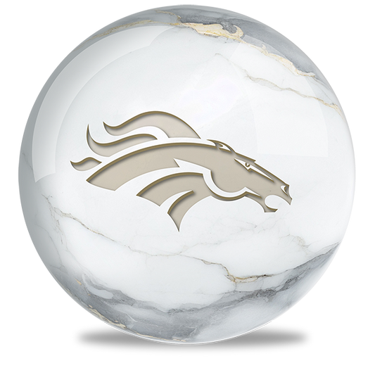 NFL - Denver Broncos OTB Marble Bowling Ball