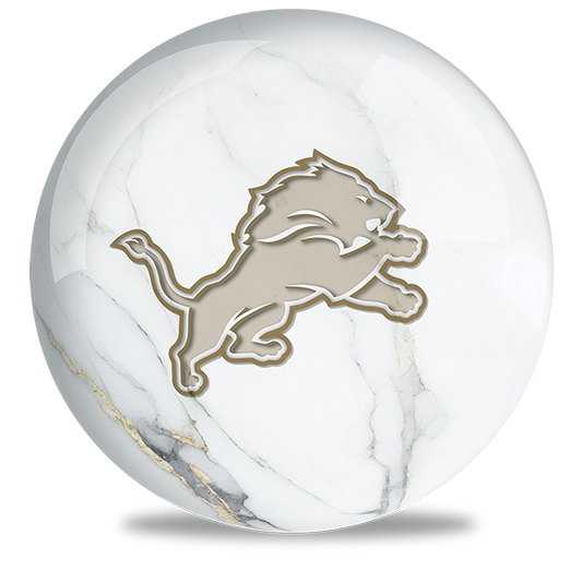 NFL - Detroit Lions OTB Marble Bowling Ball