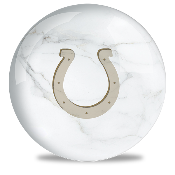 NFL - Indianapolis Colts OTB Marble Bowling Ball