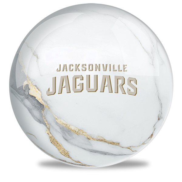 NFL - Jacksonville Jaguars OTB Marble Bowling Ball