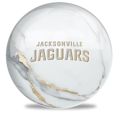 NFL - Jacksonville Jaguars OTB Marble Bowling Ball