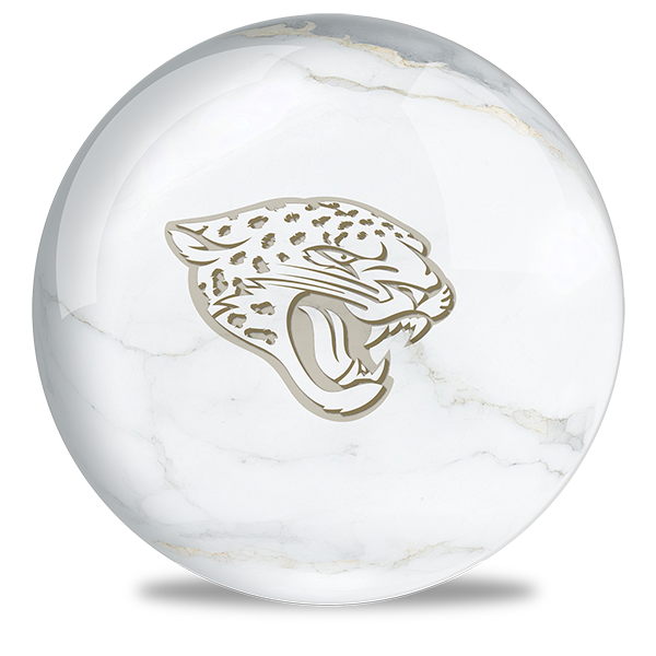 NFL - Jacksonville Jaguars OTB Marble Bowling Ball