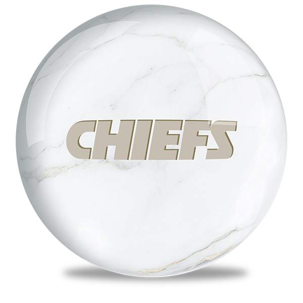 NFL - Kansas City Chiefs OTB Marble Bowling Ball